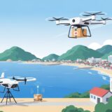 ACSL「PF2-CAT3」、五島市でレベル4飛行による医薬品の病院屋上配送を実現