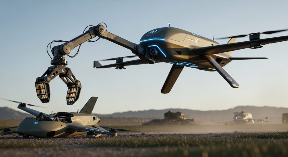 AI×3Dプリント×ロボットアーム——撃墜ドローンを回収する「Project R.E.D.」、米陸軍ドローン競技会で頂点に