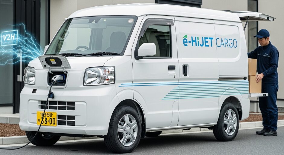 e-ハイゼット カーゴ登場、LFP電池で257km走行。ダイハツが仕掛ける軽商用車の電動革命