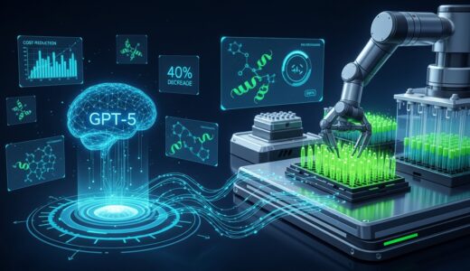OpenAI GPT-5が自律実験システムを実現、無細胞タンパク質合成のコストと収率を同時改善