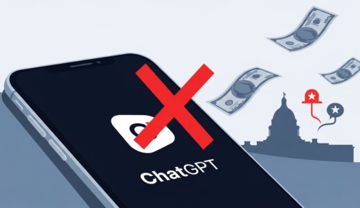 ChatGPT解約運動「QuitGPT」が拡大、政治献金問題とICE利用への反発を受けて