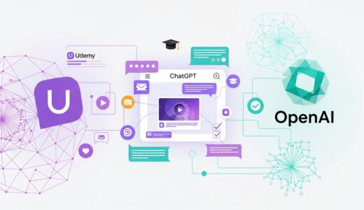 Udemy×OpenAI提携、ChatGPT会話中に直接コース受講が可能に