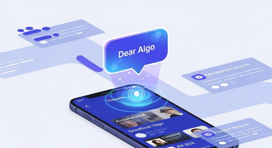 Meta、Threads に「Dear Algo」機能を導入。自然言語でアルゴリズムを制御