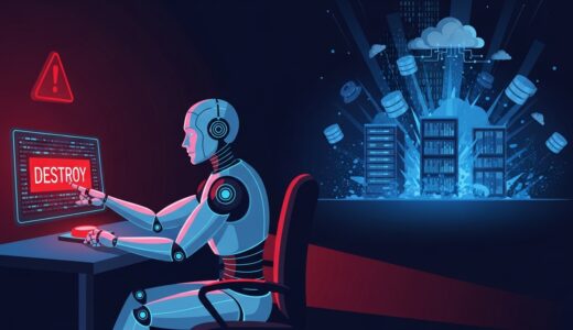 Claude Codeが本番DBを全削除——AIエージェントに「任せすぎる」リスク