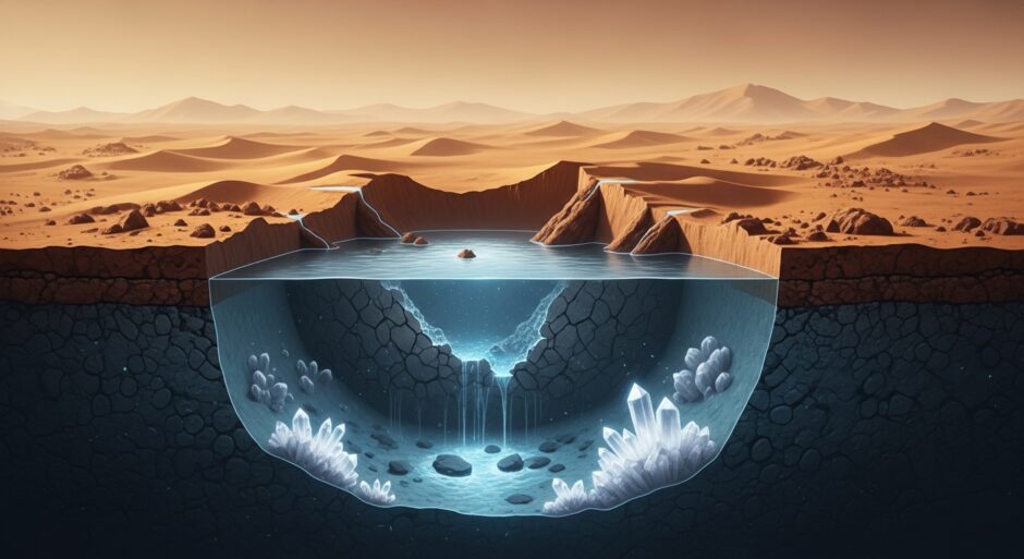 火星はいつまで「生きていた」のか——NYUAD の新研究が示す、地下水と生命の可能性