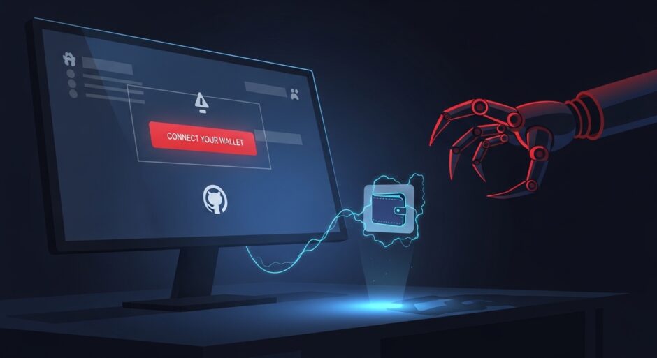 OpenClaw開発者を狙うGitHubフィッシング詐欺——偽トークンでウォレット接続を誘導