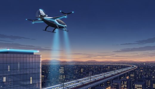 政策・数値訴求型 空飛ぶクルマ（eVTOL）ロードマップ改訂——国交省が2027〜2028年の商用運航開始を正式明記