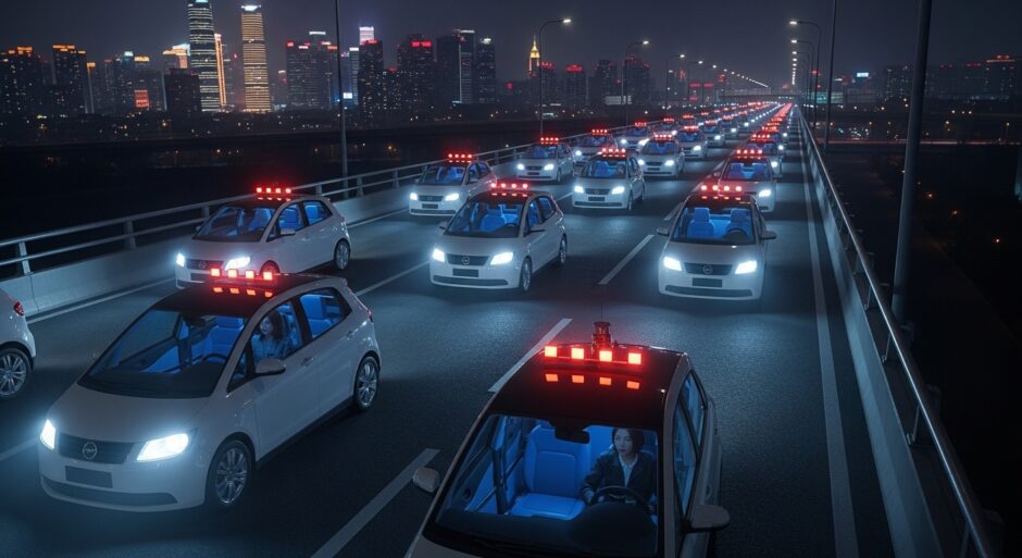 Apollo Go 100台超が路上で立ち往生——武漢発、ロボタクシー大規模障害の全貌