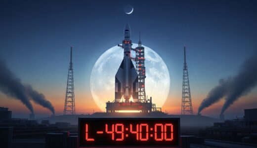 NASAアルテミスII、53年ぶりの有人月ミッション──打ち上げカウントダウン全手順を公開