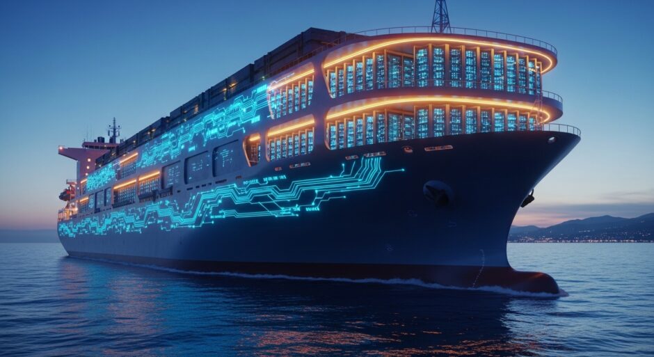 商船三井×日立、中古船を浮体式データセンターに改造——AI需要が生んだ「海上インフラ」構想
