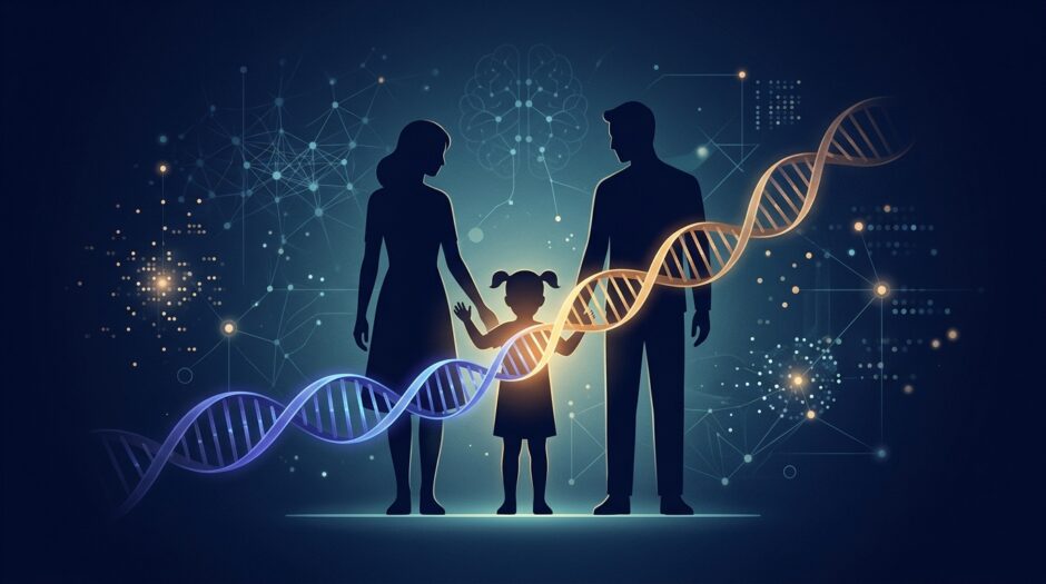 オスロ大学、子どもの「うつ・不安」に2つの遺伝経路を発見—9,314家族のゲノムを機械学習で解析
