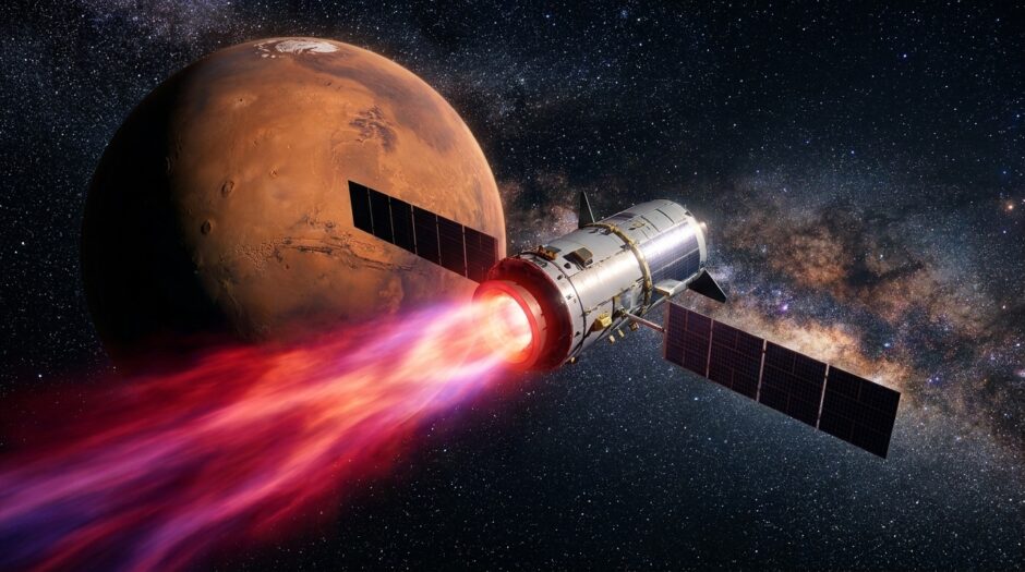 NASA、リチウムプラズマエンジンが120kW達成。有人火星探査へ前進