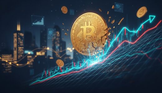 ビットコインが75,000〜76,000ドルのサポート帯下抜け—6万ドル再訪予測とFRB新議長下の弱気相場