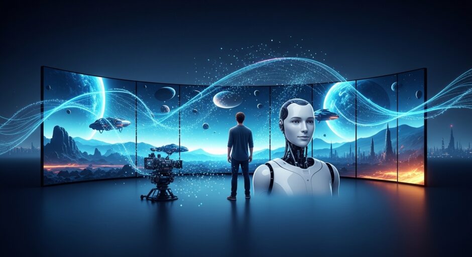 Neumorphic AI が生成AI×SF長編始動――アンドロイド「エリカ」主演『b』に石黒浩教授が復帰、ハリウッドの新潮流
