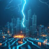 スペースデータ「Thunder & Blackout」が落雷による停電被害を3D可視化