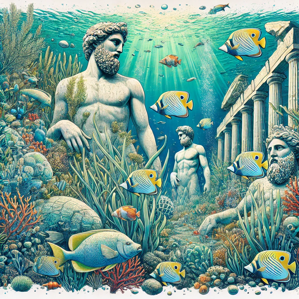 海底の彫刻が救う！イタリア沿岸の海草と魚類の未来 - innovaTopia - （イノベトピア）