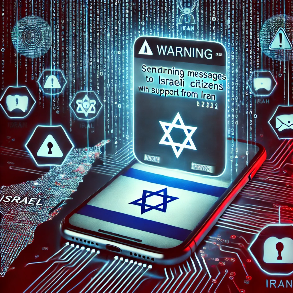 イラン支援ハッキンググループ、イスラエル市民に警告メッセージ大量送信 - innovaTopia - （イノベトピア）